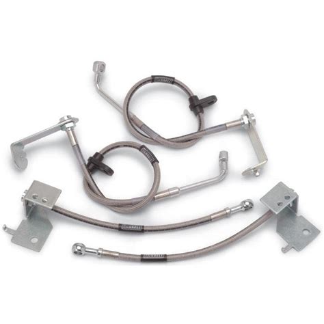 Stainless Steel Brake Line Kit (5pc) - Steeda