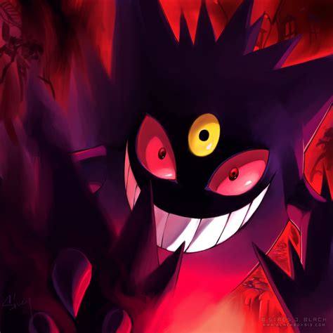 MEGA GENGAR by EvilApple513 on DeviantArt