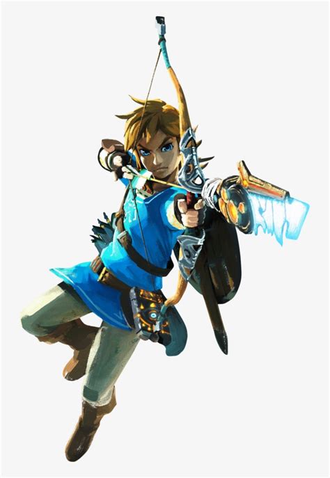 Breath Of The Wild Zelda Png Jpg Library - Link Archer Amiibo - The ...