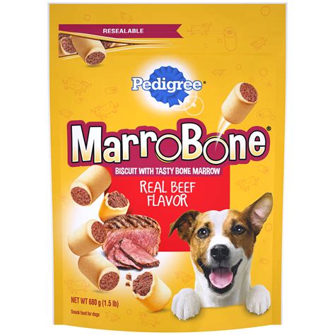 PEDIGREE MARROBONE Real Beef Flavor Snacks for Dogs 24 Ounces - Walmart ...