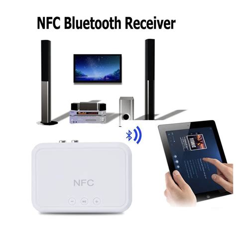 NFC Wireless Bluetooth Receiver Audio 4.1 Portable Bluetooth Adapter ...