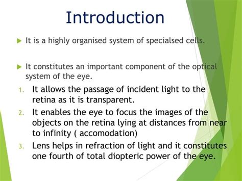 Anatomy of crystalline lens by Dr. Aayush Tandon | PPT