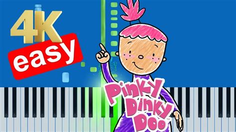 Pinky Dinky Doo Theme Song (Slow Easy Medium) Piano Tutorial 4K - YouTube