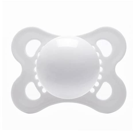 LittleForBig Bigshield Generation-3 Single Big Sized Pacifier White