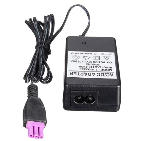 HP Printer 30V 333mA Printer Power Supply Cord Adapter For HP1000 1050 ...