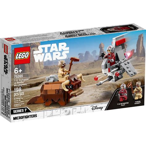 LEGO 75265 Star Wars T-16 Skyhopper vs Bantha Microfighters