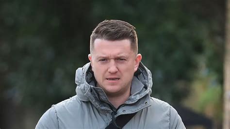 Tommy Robinson arrested on suspicion of assault in retail park - Daily ...