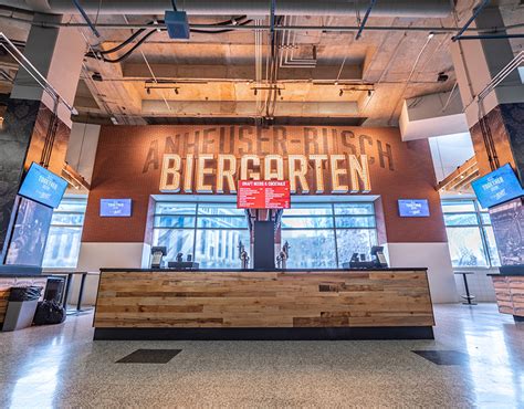 Anheuser-Busch Biergarten at Enterprise Center on Behance