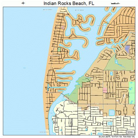 Indian Rocks Beach Florida Map - Zaria Kathrine