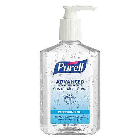 Purell Advanced Hand Sanitizer Gel, 8 oz. - Midwest Technology Products