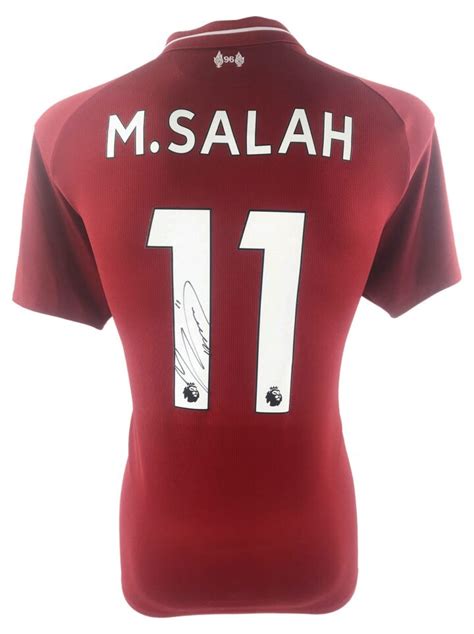 Signed Mo Salah Jersey - Liverpool FC Champions League Winners 2019 Shirt