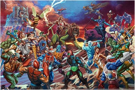 Limited Edition Masters of the Universe posters by Mad Duck Posters - He-Man World