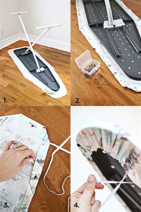 Ironing Board Cover DIY - A Beautiful Mess | Diy ironing board covers, Diy ironing board ...