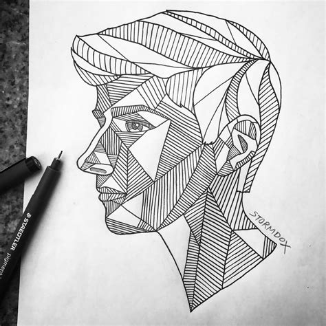 Miles Heizer as Alex Standall in 13 Reasons Why Geometric Artwork ...