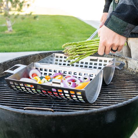 BBQ Dragon Metal Grill Basket & Reviews | Wayfair