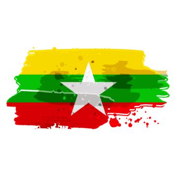 Myanmar Flag Flag Clip Art PNG Transparent Images Free Download | Vector Files | Pngtree