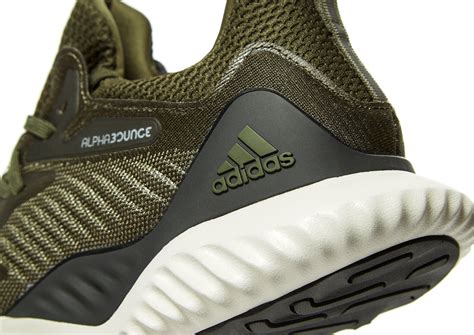 adidas Rubber Alpha Bounce Beyond in Green for Men - Lyst