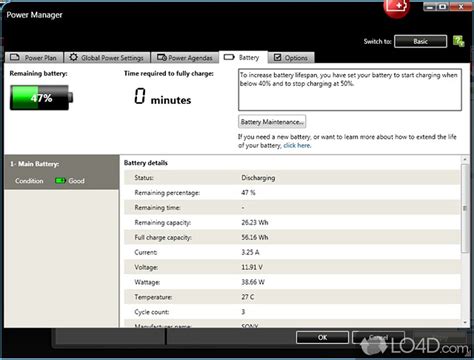 Lenovo Power Management Driver - Screenshots