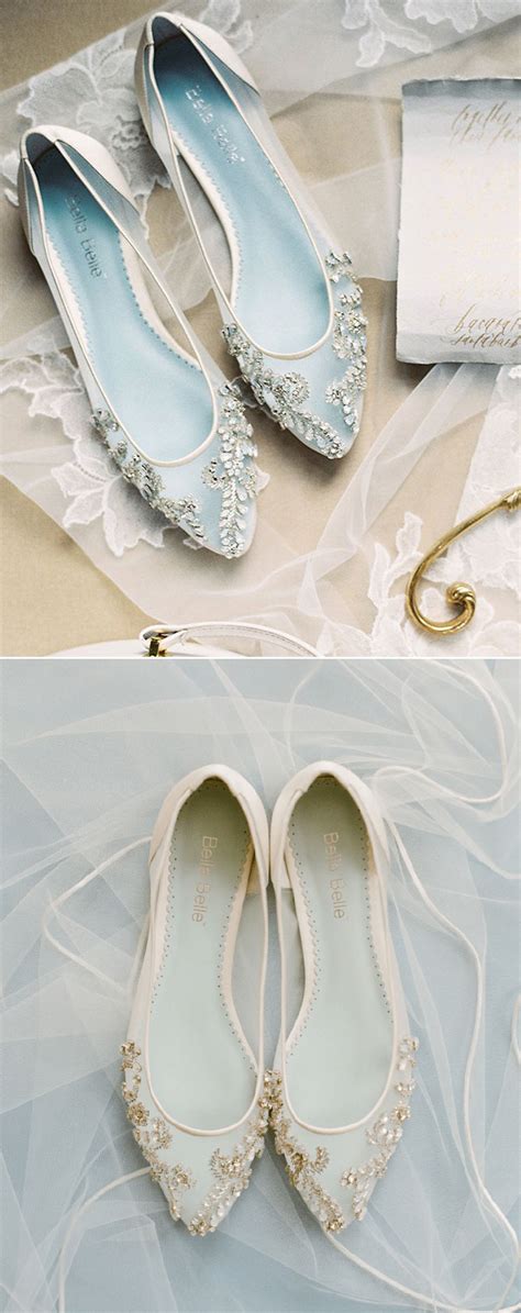 11 Fashionable and Comfortable Wedding Flats For Modern Brides - Praise Wedding