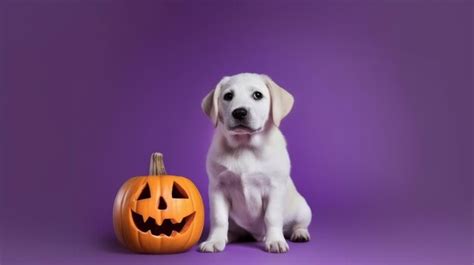 Premium AI Image | Dog in halloween costume