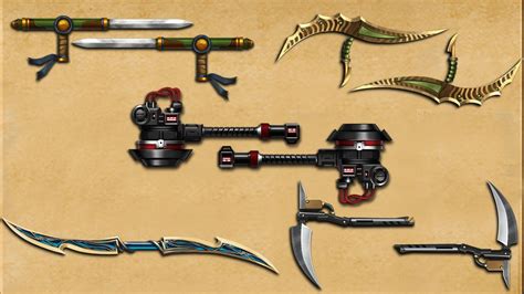 Contoh melee weapon shadow fight 2 - notmaz