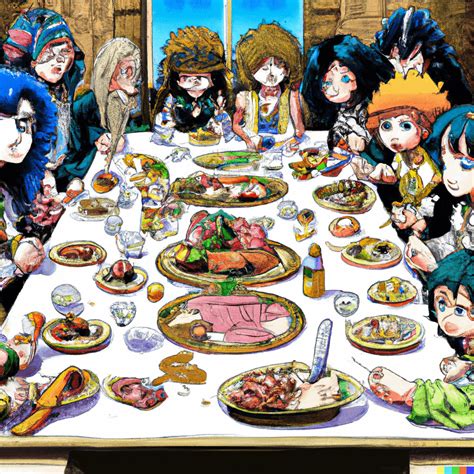 The last supper in One Piece, Manga : r/dalle2