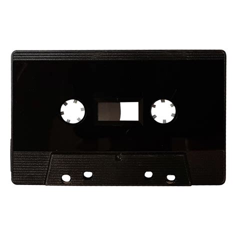 C13 black blank audio cassette tapes - Retro Style Media