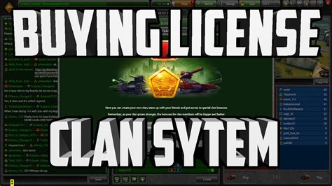 Tanki Online | Clan System | Buying License (ALL INFORMATION) - YouTube