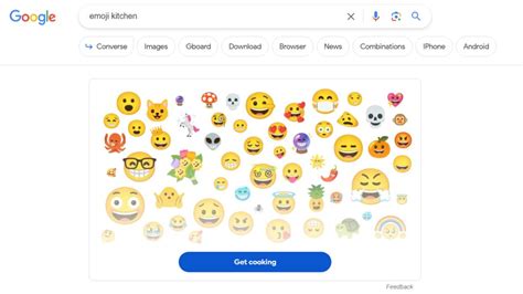 Emoji Kitchen makes its way to Google Search on the web