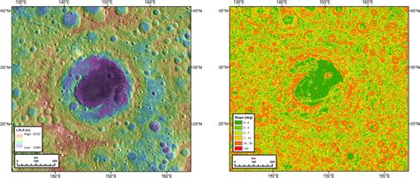 Extent of South Pole‐Aitken Basin with LOLA‐shaded relief topography ...