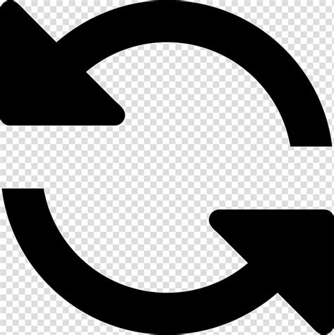 Clockwise Rotation Arrow Symbol Logo, Arrow transparent background PNG clipart | HiClipart