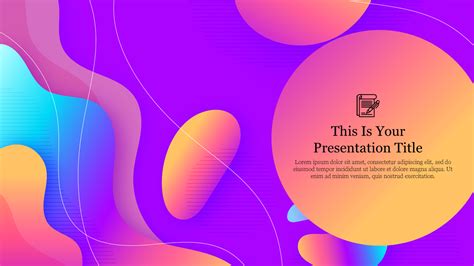 Best Gradient Background For PPT Template & Google slides