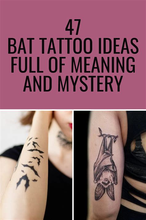 47 Bat Tattoo Ideas Full of Meaning and Mystery - Tattoo Glee