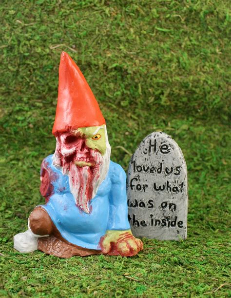 Zombie Gnomes: Graves of the Garden Gnomes - Etsy