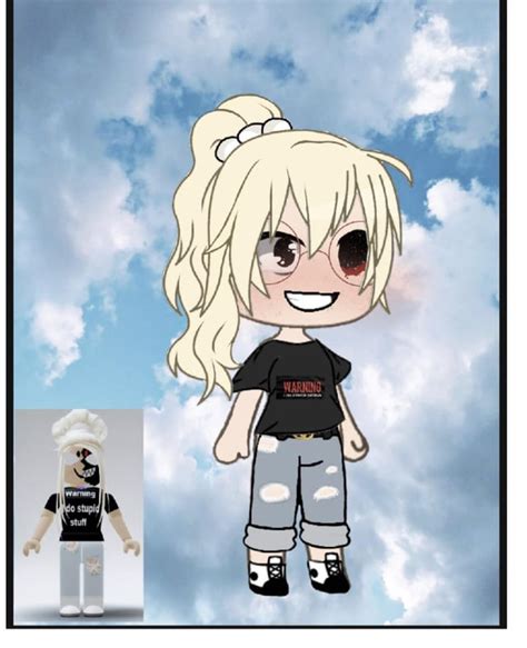 Roblox character as a gacha character : r/RobloxEdits