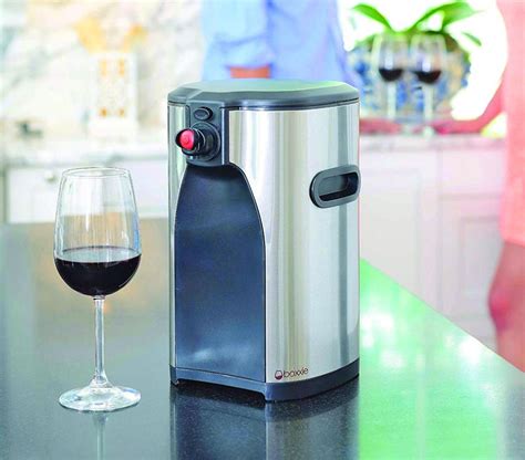 Boxxle: Stainless Steel Classy Boxed Wine Dispenser