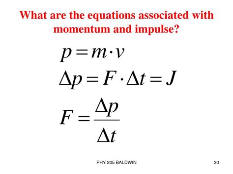 Linear Momentum