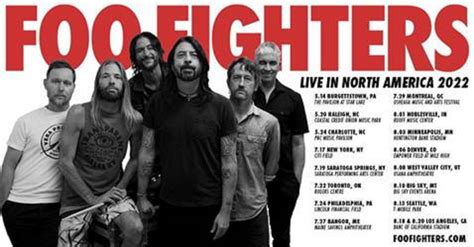 Foo Fighters Uk Tour 2024 Dates - Halie Kerrill