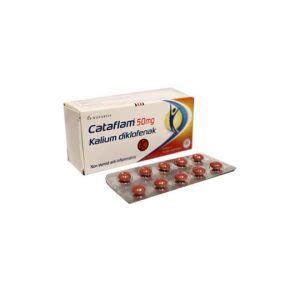 Cataflam 50 Mg Tab | Obat dan Vitamin - DokterSehat