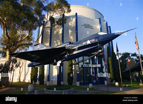 San Diego Aerospace Museum Balboa Park San Diego California Stock Photo ...