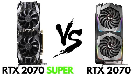 RTX 2070 SUPER vs RTX 2070 | RTX 2070 vs RTX 2070 SUPER | Test in GAMES - YouTube