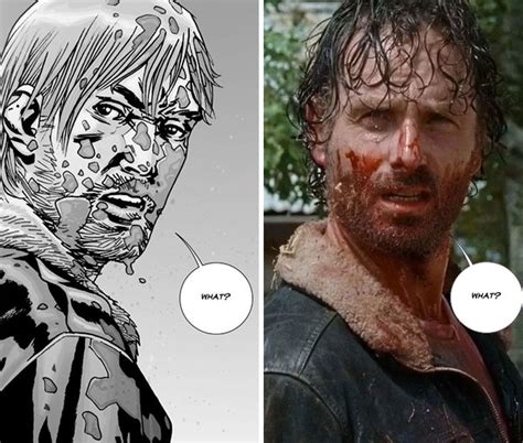 What version of Rick Grimes do you like more comic or tv show? I ...