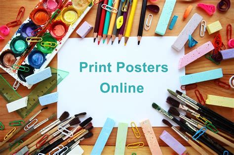 Print Posters Online or Use Brick-and-Mortar Poster Stores What Services to Choose ...
