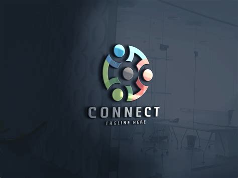 Connection Logo Graphic by 10point5star · Creative Fabrica