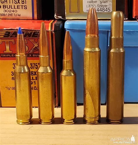 7-08, .260 Imp, 6.5 CM, .375-300, .375 Ruger Ammunition | AfricaHunting.com