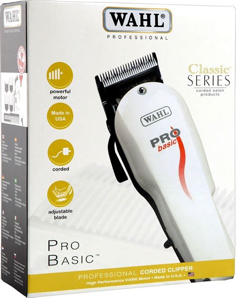 WAHL Professional Classic Series 8256 Pro Basic Hair Clipper ...