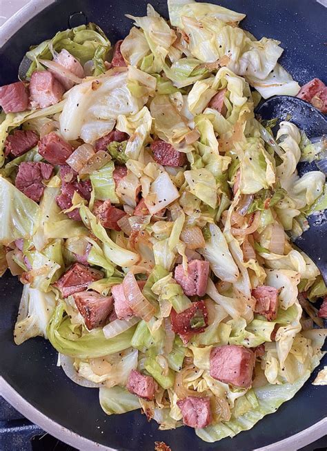 Ham and Cabbage - Healthyish Foods