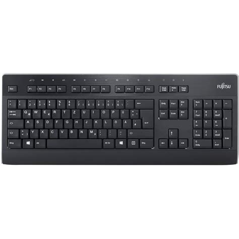 Fujitsu Keyboard KB955 USB DE/US 105 Tasten deutsch & US Layout - Tastaturen international