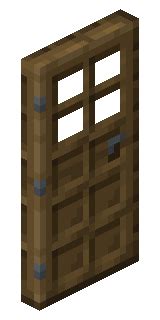 Oak Door | How to craft oak door in Minecraft | Minecraft Wiki