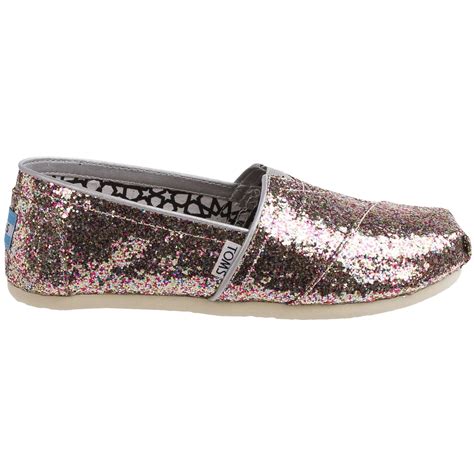 TOMS Classic Multi Glitter Shoes (For Women)